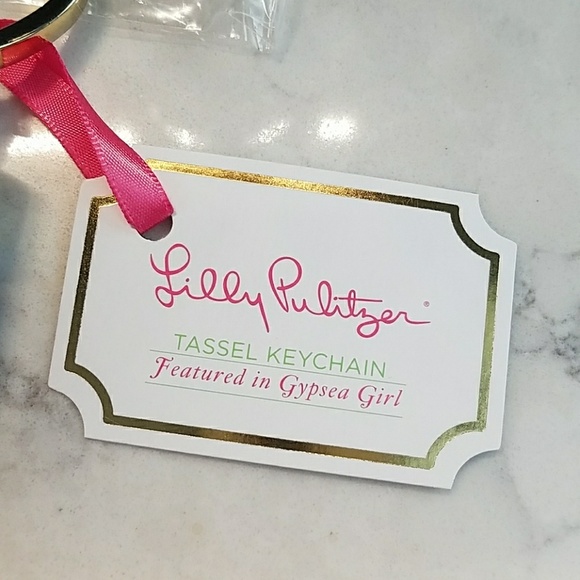 Lilly Pulitzer keychain/bag charm in Gypsea Girl - Picture 3 of 5